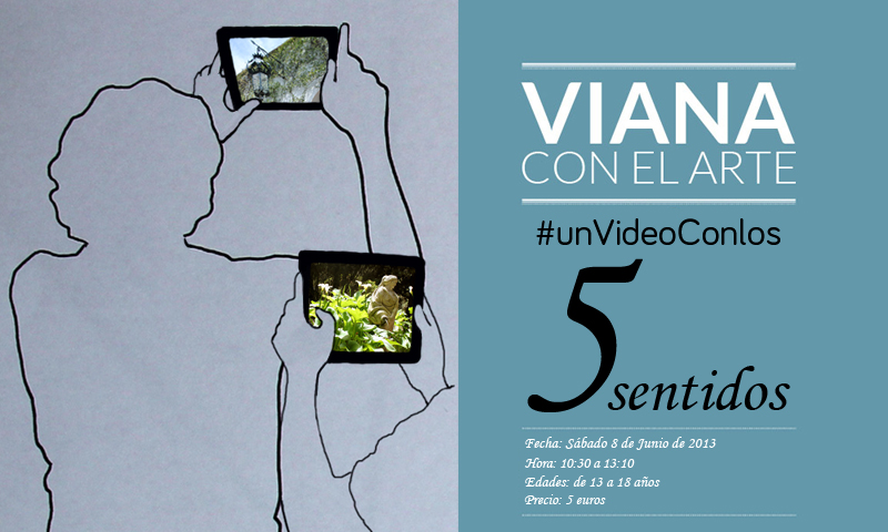 Tarjeta #unVideoConlos5sentidos